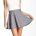 American Apparel  Gray Plaid Mini Skirt Photo 0