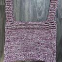 Lovers + Friends Marlene Crochet Knit Tank Top Purple Pink Size Medium Photo 1