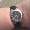 Lacoste Authentic  Black Leather Strap Watch Photo 0