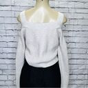 All Saints Dasha Crop Jumper Cold shoulder sweater size Small Photo 3