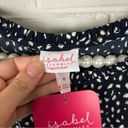 Isabel Maternity NWT  Spotted Printed Blouse Size M Photo 3