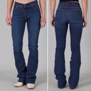 Kimes Ranch  Chloe Blue Dark Wash Mid Rise Flare Cotton Jeans Women’s Size 16 Photo 10