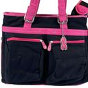 Edge Mobile  forHer Eco-Friendly Tote (Black with Pink Trim) Photo 1