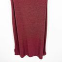 Charlotte Russe  Womens Vintage Y2K Slinky Spacedye Cowl Neck Slip Dress Burgundy Photo 2