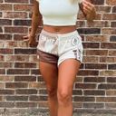 PacSun Pacific Sunwear Spliced Mini Sweat Shorts Size Medium Photo 2