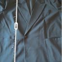 Good American  Black Long Sleeve Oversized Button Front Blazer size 7/US 4XL Photo 6