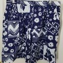 Bermuda Bette & Court  Blue and White Floral Shorts Size 10 Photo 0