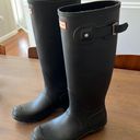 Hunter Black Rainboots Photo 1