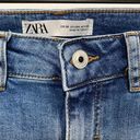 ZARA Distressed Frayed Ankle Skinny Jeans Size 4 Photo 5