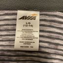 Avia  grey and white striped pullover in large Photo 2