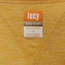 The North Face LUCY Wicking Workout Tee Sporty Athletic Top Quickdry Golden Yellow Photo 3