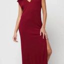 l*space L* Robyn V Neck Dress in Cabernet Photo 0