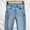 American Eagle  AEO Light Wash Next Level Stretch Hi Rise Jegging Jean 6 long Photo 2