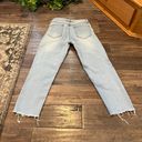 Ross S.O.N.G. Distressed Light Wash High Rise Mom Jeans Size 3/26 Photo 4