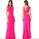 Halston Heritage Halston Pink Cutout Formal Gown Revolve Photo 3