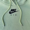 Nike Air Yellow Pullover Hoodie Sweater Photo 3