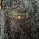 Pendleton  Wool Blend Navy Fuzzy Teddy Sherpa Zip Up Jacket Size Large Photo 1