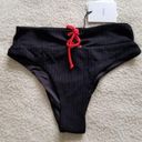 ONIA  Susana Black Bottoms Women's Swimwear Size S Photo 2