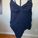 SKIMS NWOT  Seamless Sculpt Thong Body Suit Onyx Size 4X Photo 7