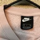 Nike oversized cropped crew neck sweat shirt Photo 2