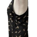 Joie ASO Serena Van Der Woodsen Gossip Girl Black  Silk Feather Tank Top Alicia Photo 5