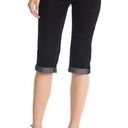 White House | Black Market WHBM  Noir Pedal Pusher Capri Jeans Black 2 Photo 0