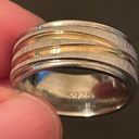 infinity S925 and gold  ring size 7 Photo 7