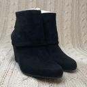 Jessica Simpson  REACA Women Pointed Toe Suede Wedge Bootie In Black Photo 5