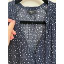 Rails  Jasmine Navy Nova Star Smocked Waist Ruffle Dress S Photo 6