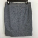 Kate Spade  Saturday Womens Pencil Skirt 4 S Blue White Engineer Stripe Cotton Photo 0