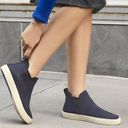 Rothy's Rothy’s Navy Lattice Stitch Chelsea Boot Women's Size 8.5 Photo 0