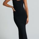 Showpo BHELINDA MIDI DRESS - HALTER NECK MERMAID DRESS IN BLACK Photo 0