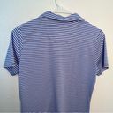 EP Pro  Golf Polo Shirt Blue White Stripes Photo 6