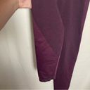 PINK - Victoria's Secret Victoria's Secret Pink Womens Size M Dark Violet Seamless Leggings Photo 2