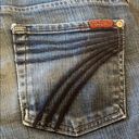 7 For All Mankind Dojo  Cropped Jeans Sz 28 Photo 2