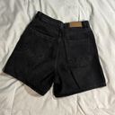 ZARA Mom Denim Shorts High Rise Size 4 Photo 1