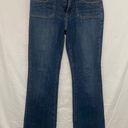 Gap Women's Size 2 Boot Cut Stretch Mid Rise Flap Pockets Dark Wash Denim Jeans Photo 0