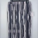 Forever 21 🍎5/25 NWT Striped Abstract Patterned Skirt Elegant Casual Photo 1