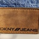 DKNY  Jean Jacket Blue 100% Cotton Trucker Denim Jacket Size M Photo 5