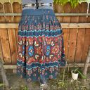 Farm Rio  Libali Sea BL Pleated Mini Skirt size S Photo 3