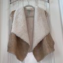 C&C California  Faux Sherpa Tannin Vest Photo 3