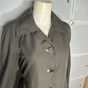 Tory Burch  Gray Lightweight Trench Coat Photo 12