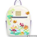 Her Universe Disney Alice in Wonderland Floral Gingham Mini Backpack Photo 0