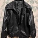 Vintage Leather Jacket Black Photo 0