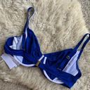 Bleu Rod Beattie Bleu by Rod Beattie Let's Get Twisted Draped Underwire Bikini Bra Cobalt Size 40 Photo 10