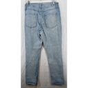 CAbi  Women Jeans Sz 8 Higher Straight High-Rise Light Wash Denim 5-Pocket Casual Photo 1