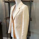 ALLSAINTS  London Shimmer Single Breasted Blazer Gold Womens Size 2 Photo 9