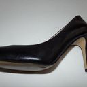 Marc Fisher  classic leather 3 1/2" heel pumps 81/2 Preppy minimalist avant garde Photo 5