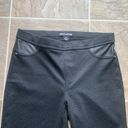 DKNY  Pull On Straight Leg Black Pants Leggings Photo 8