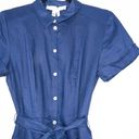 Hill House NWT  Navy The Lily Linen Dress Size XXS Photo 2